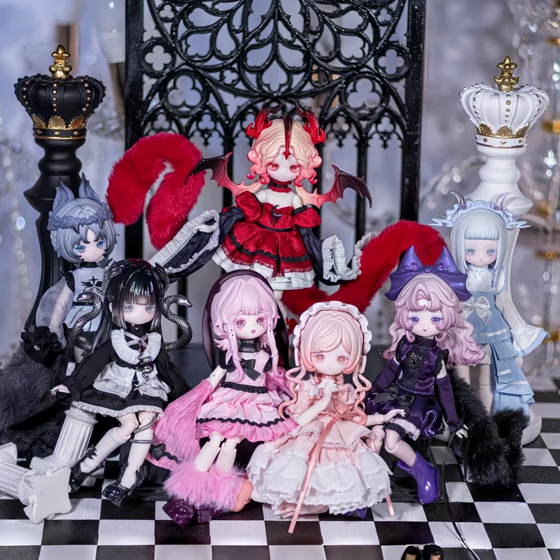 Authentique Lulu Spirit Tale Série 2 Réveil de Tous les Êtres Poupée Articulée BJD 1/8 Boîte Mystère Jouet Tendance de Bureau Cadeau d'Anniversaire