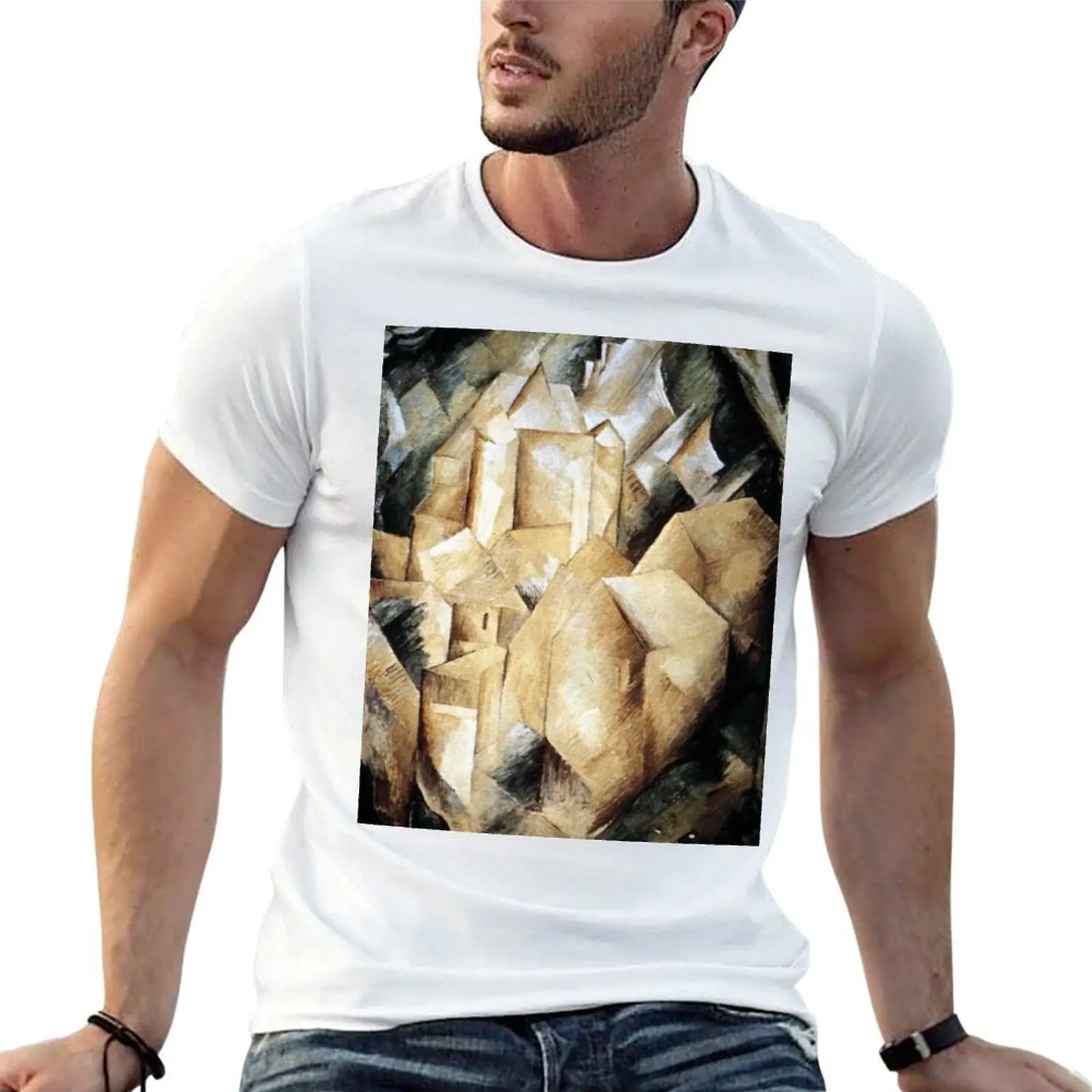 

Georges Braque T-Shirt t shirts for man graphic funny funny t shirts cotton man t shirt luxury T-Shirt