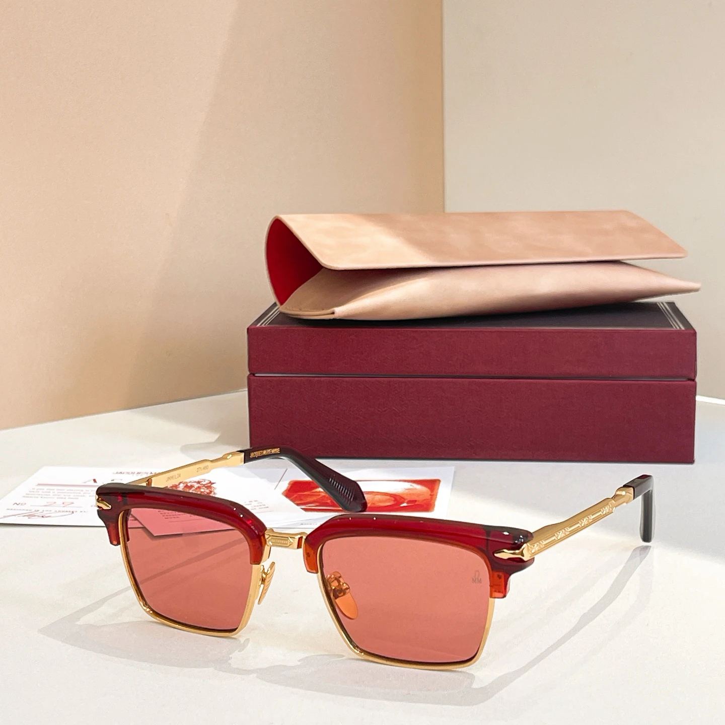 

ALIN SIZE 52-19 Top High Quality Sunglasses for Men and Women Style UV400 Retro Fashion Special Design Sun Glasses with box
