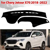 Cubierta protectora para salpicadero de Chery Jetour X70 2018 2019 2020 2021 2022, parasol para salpicadero de coche, accesorios para alfombras Anto-UV