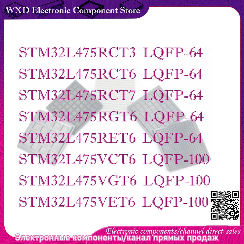 

STM32L475VET6 32L475VGT6 475RCT6 475RET6 VCT6 RGT6 RCT3 RCT7 Plastic transparent shell