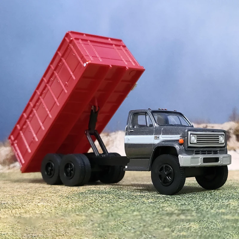 Diecast Alloy 1:64 Scale C70 Double Bridge Dumper Truck Model For Adult Classic Collection Gift Display Souvenir Ornament