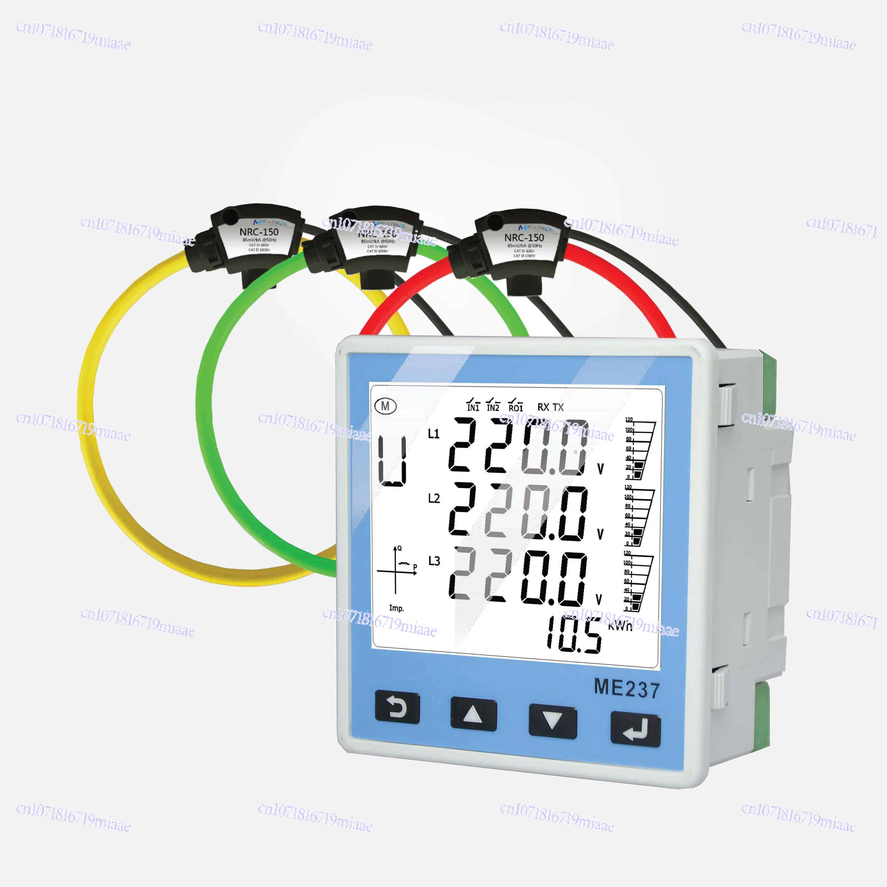 

Multifunction electric meter ME238