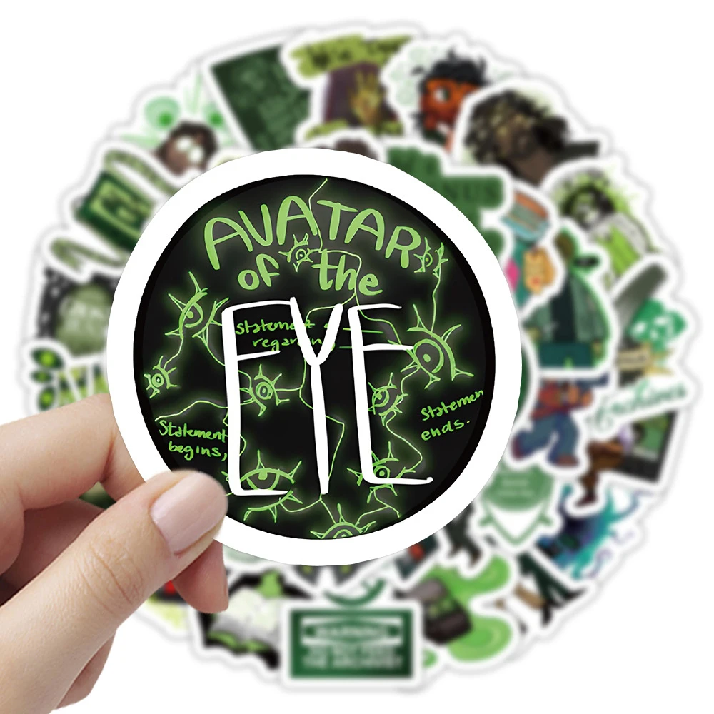 

10/30/54pcs Horror Sci-fi Podcast The Magnus Archives Stickers Funny Cartoon Decals Suitcase Laptop Phone Cool Graffiti Sticker