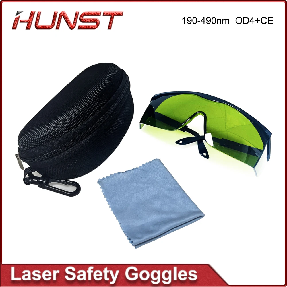 Lunettes de sécurité laser infrarouges HUNST IPL Beauty 190-490nm OD4 + CE lunettes de protection