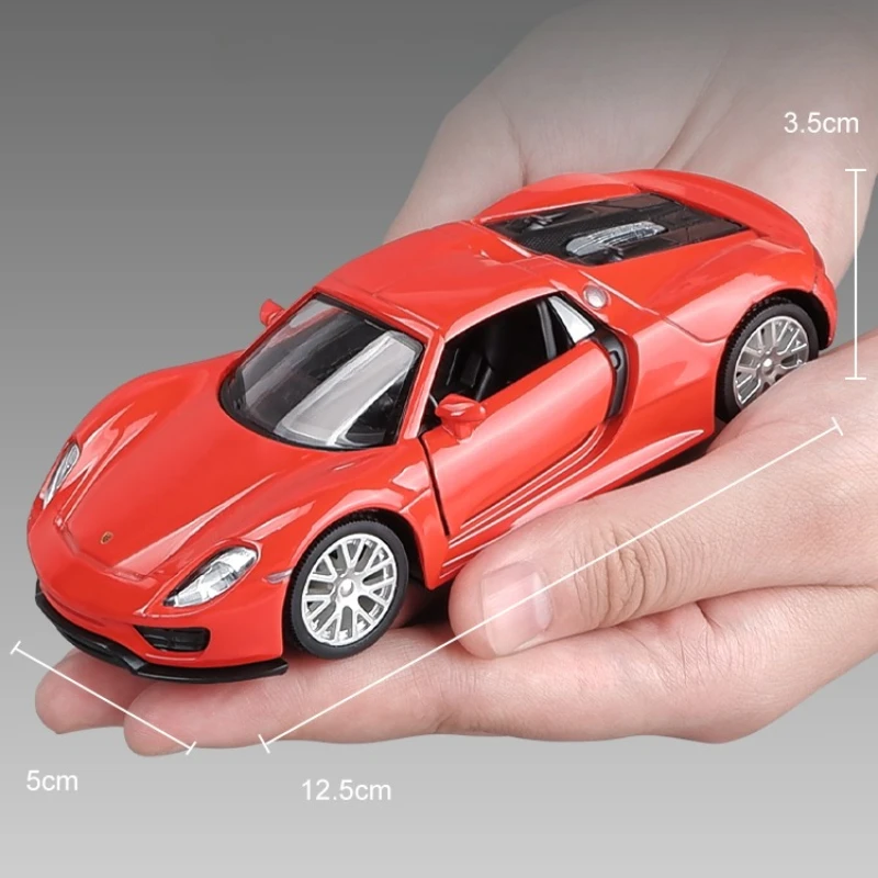 Modelo Coche Porsche 918 Aleación Fundida - usage example