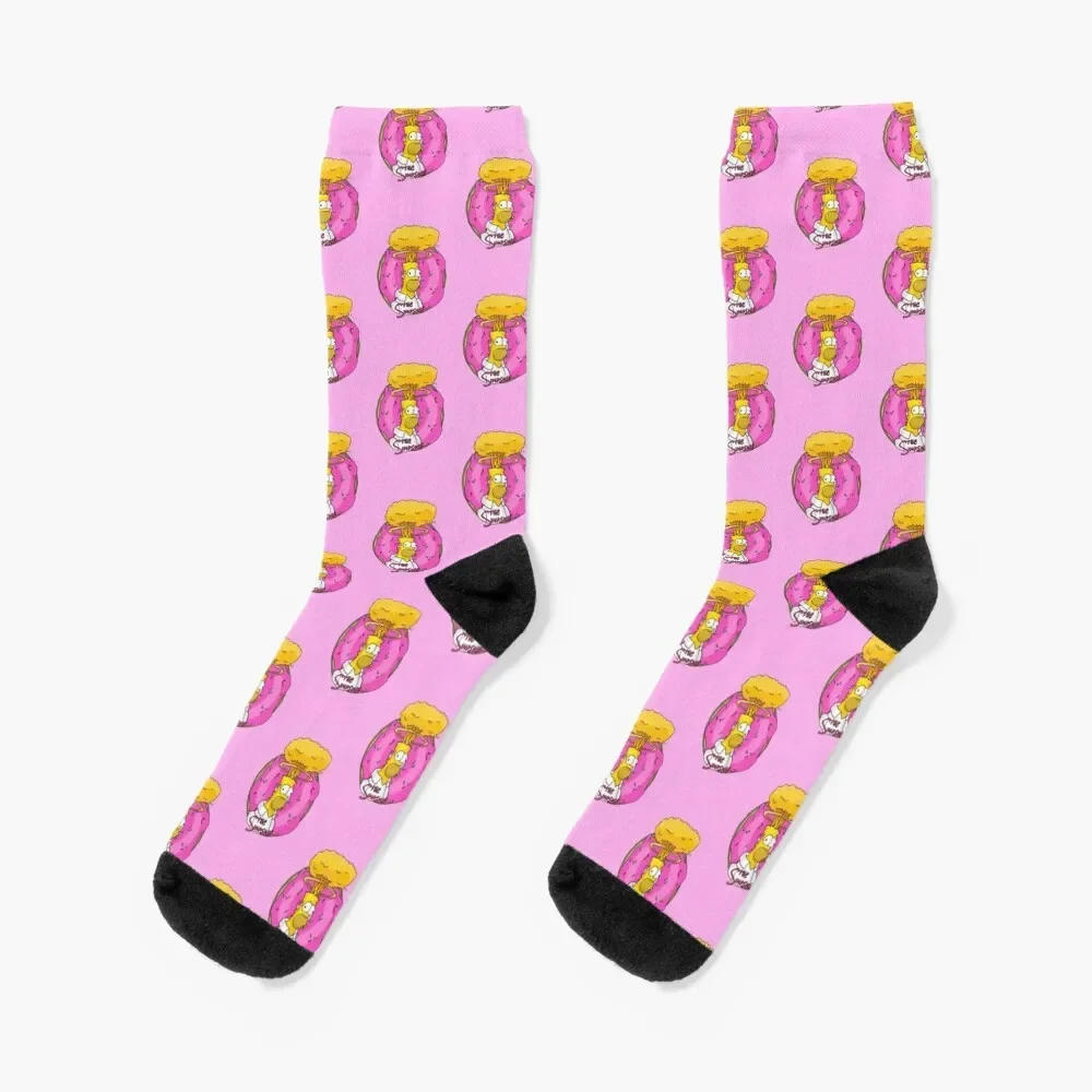 

Donuts Socks cartoon Hiking boots christmas gifts Socks Female Men's