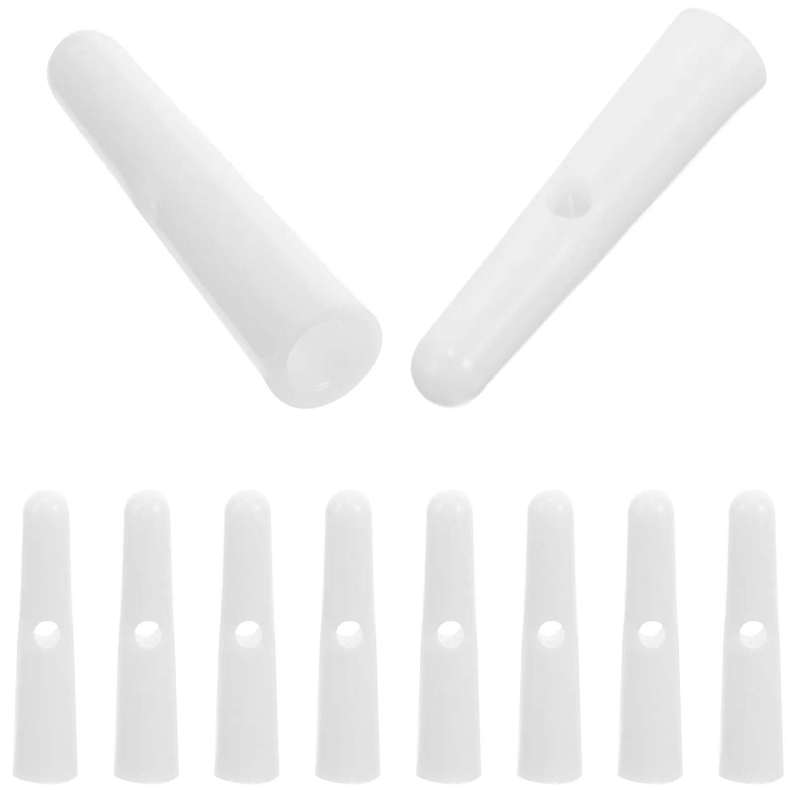 10 قطعة مظلة الذيل الخرز 8 مللي متر ثقب البلاستيك لاستبدال المطر الشمس المظلة إصلاح Diy بها بنفسك في الهواء الطلق العظام يغطي ديكور