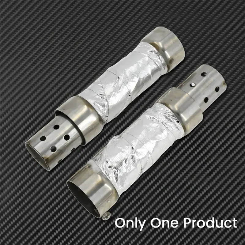 Durable-Motorcycle Sports Car Muffler Tail Section Exhaust Muffler Extended Upgraded Muffler Exhaust System Auto Parts
