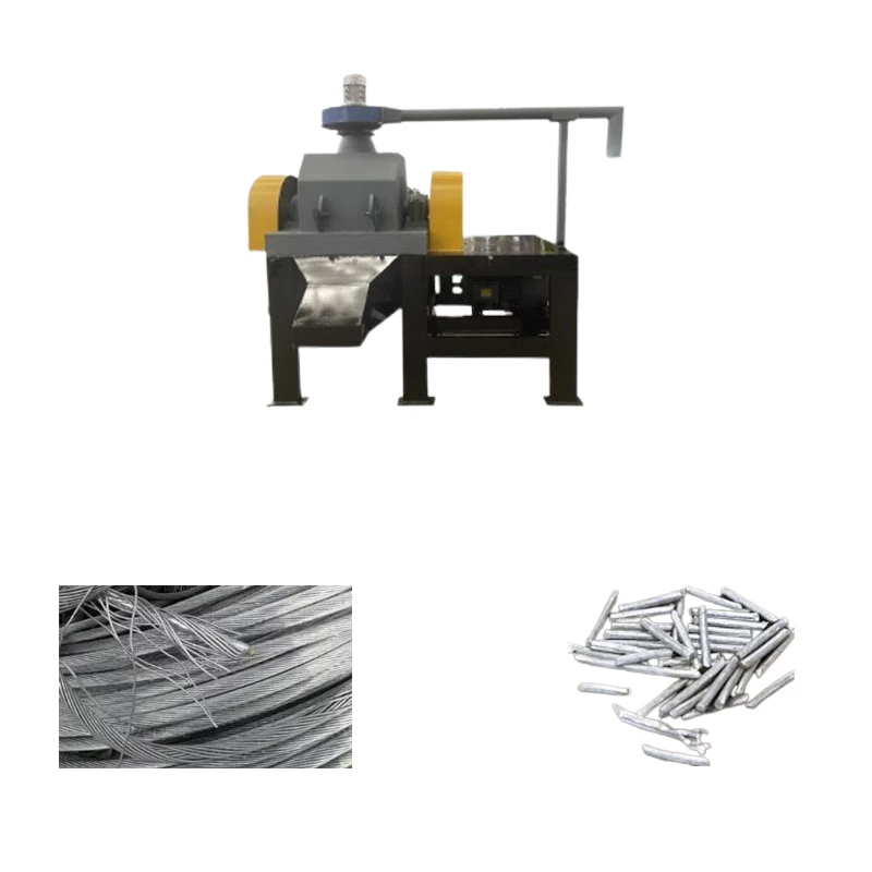 Automatic ACSR Aluminum Wire Separating Machine Core Engine Component Shredder Chopper for ACSR Wire