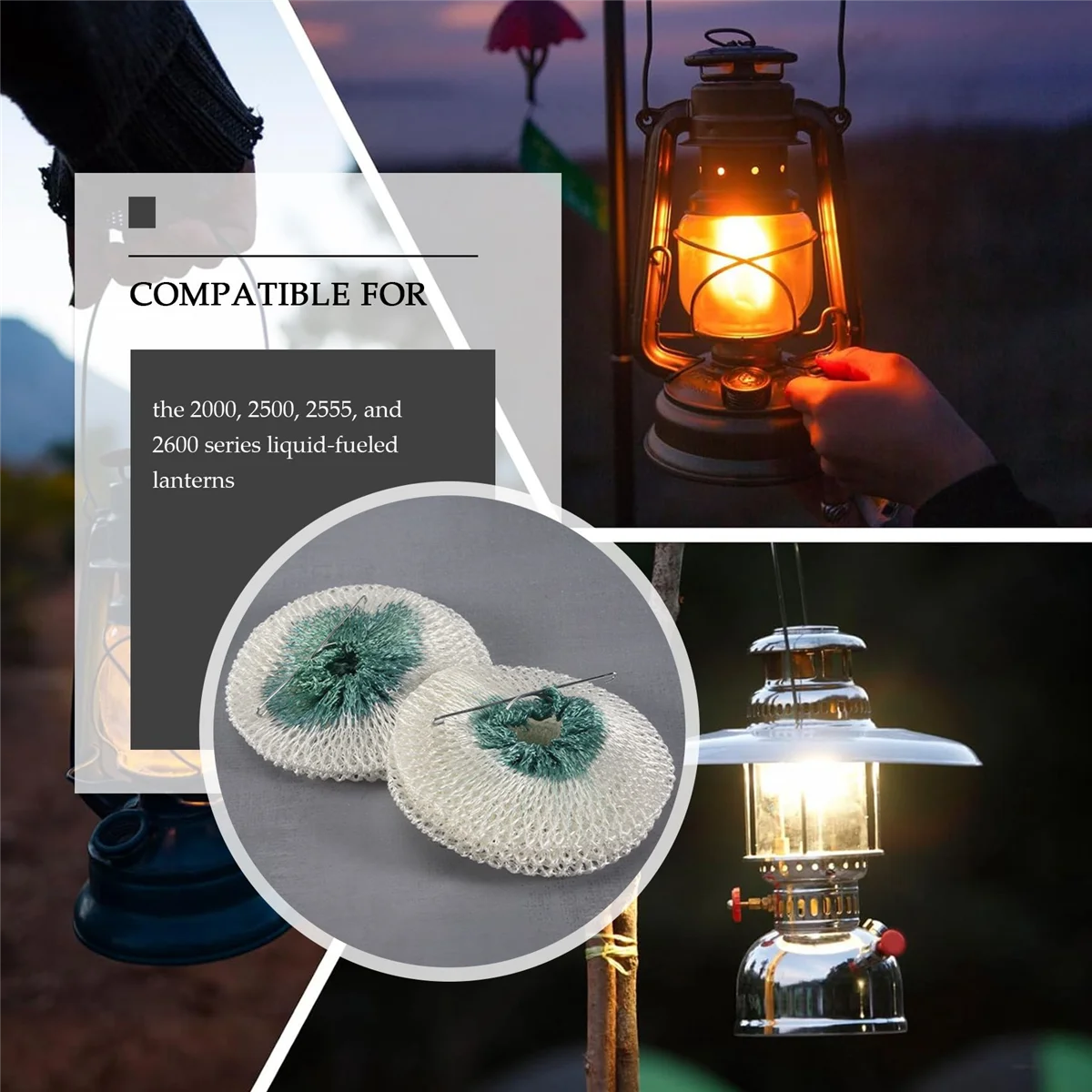 4er-Pack Gaslaternenmäntel in großen Mengen, Akkordeonform, 95 cm zum Anklipsen