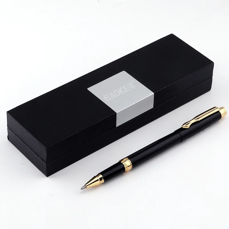BAOKE PC109 Exquisite Pen Set 0.7mm Gold Metal Pen Gel Ink Pen