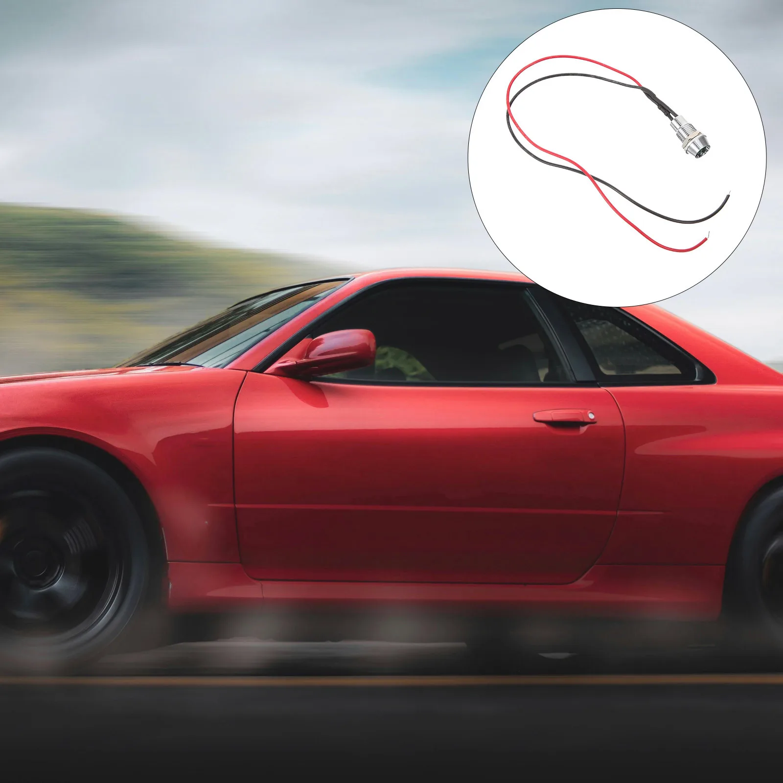 

LED Indicator Light with Wire High Quality Waterproof Bright Non-Dazzling Signal Lamp for Car Truck Ship Instrument Panel