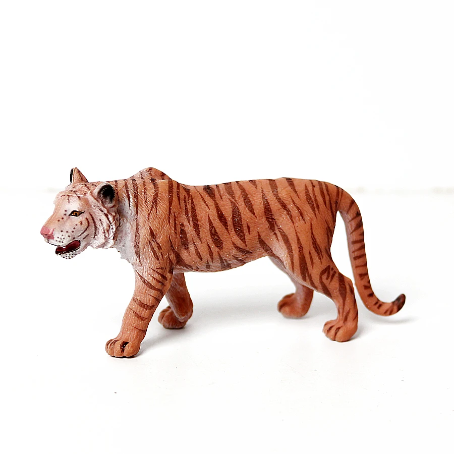 ของเล่นตัวเลขสัตว์Tiger Figurine Tigress Tigerkinป่าสัตว์ป่าFigurines Action Figureของเล่นเด็กเกมเด็กของขวัญสวนสัตว์