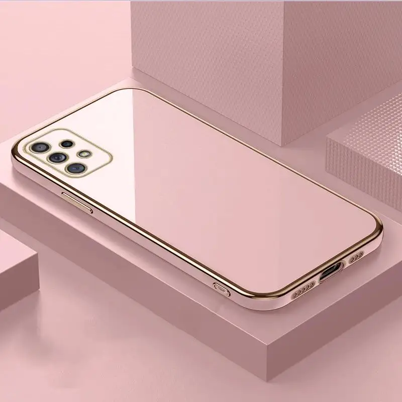 Funda Galvanisierte Überzug Fall Für Samsung Galaxy A56 A36 A26 A16 A55 A35 A25 A15 A53 A73 A33 A34 A52 4G A52S A05 A06 5G Abdeckung – Detail 13
