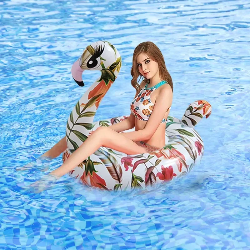 Recommended Products Summer Pool Party & Beach Inflatable Flamingo Ride on Adult Floating Leisure Chair for