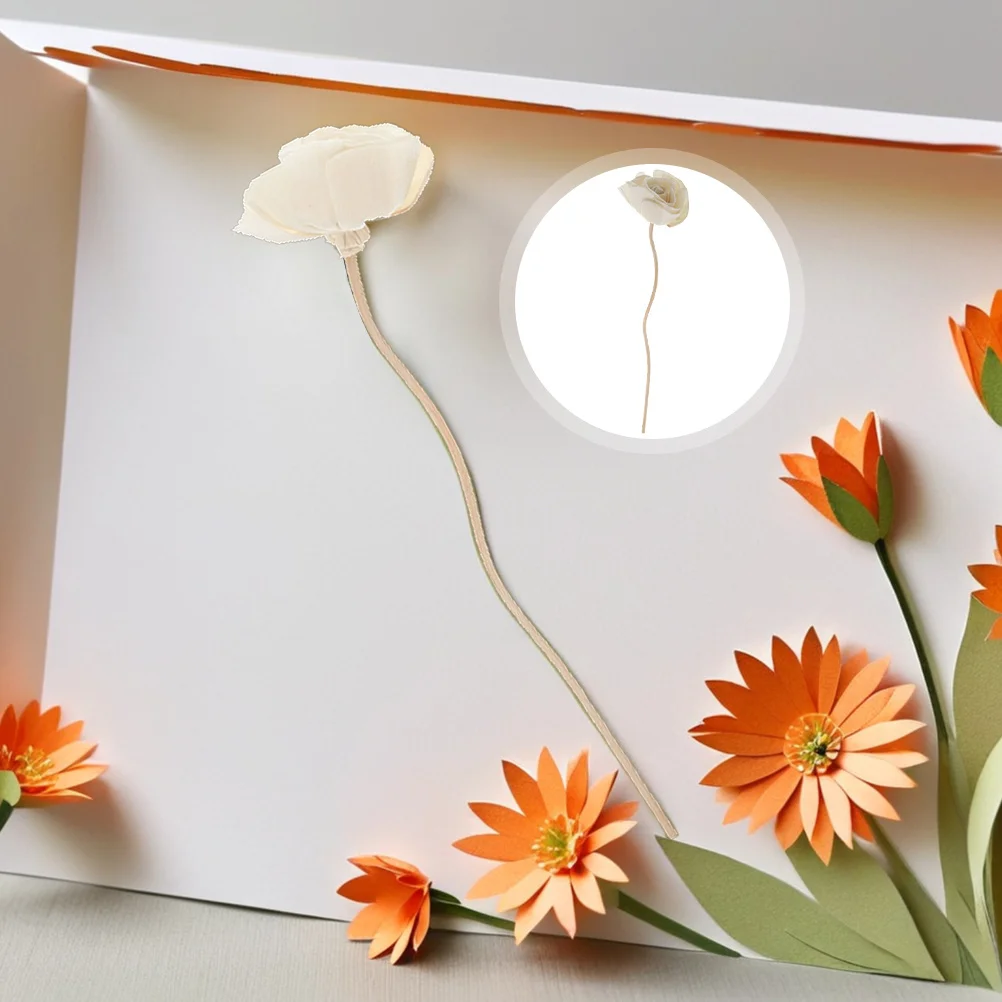 

9pcs Aromatherapy Diffuser Sticks Flower Rattan Reed For Essential Oil Home Decor Room Fragrance Dried Flower Diffusers