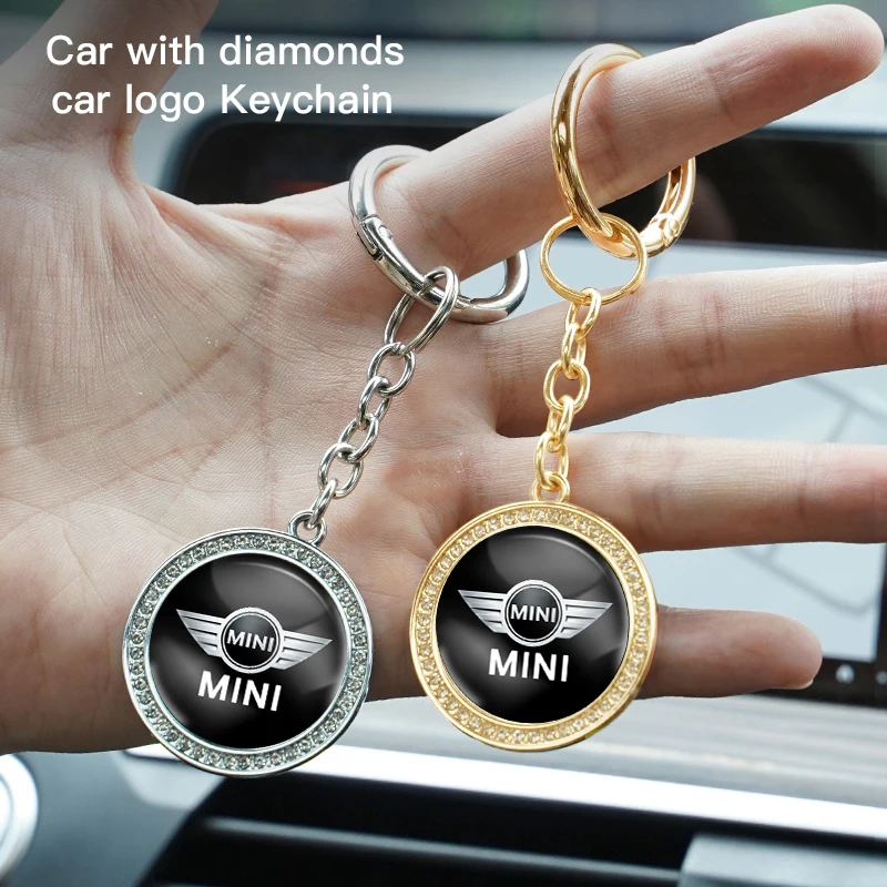 Car Key Rings Keychain Pendant for Mini Cooper One JCW F54 F55 F56 F57 F60 R50 R52 R53 R55 R56 R57 R58 R59 R60 R61 Countryman