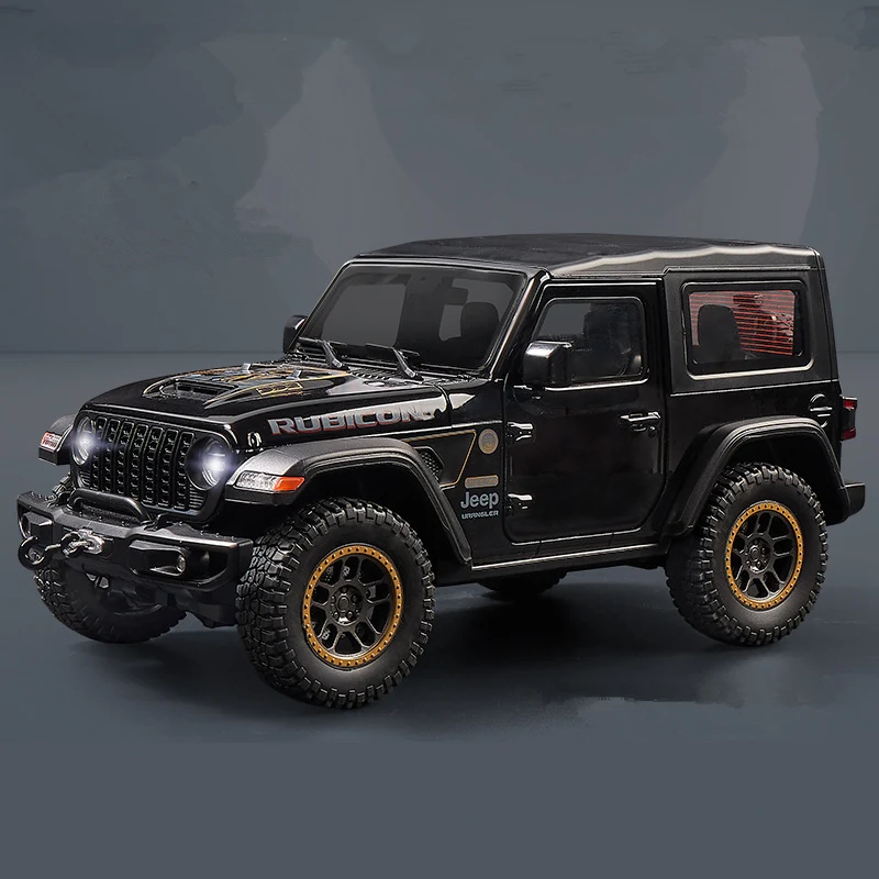 1:18 Jeeps Wrangler Rubicon Alloy Off-road Vehicles Car Model