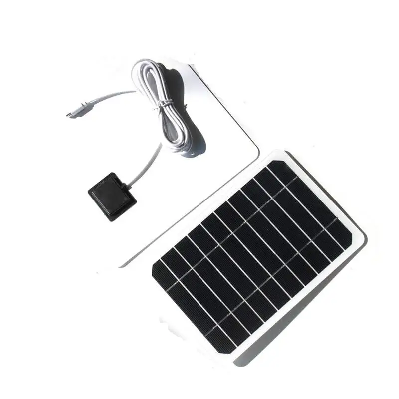 Pannello solare per telecamera pannello solare per telecamera di sicurezza pannello solare impermeabile 5V 5W