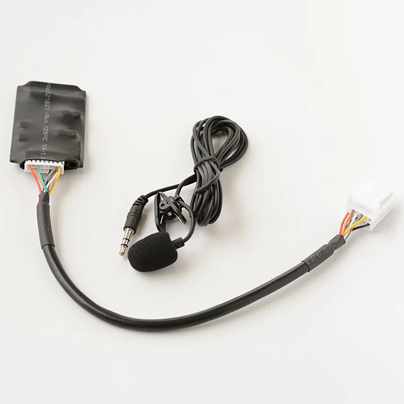 Adaptador auxiliar Bluetooth para Toyota RAV4, arnés de caja de disco manos libres con micrófono, módulo de conexión Bluetooth