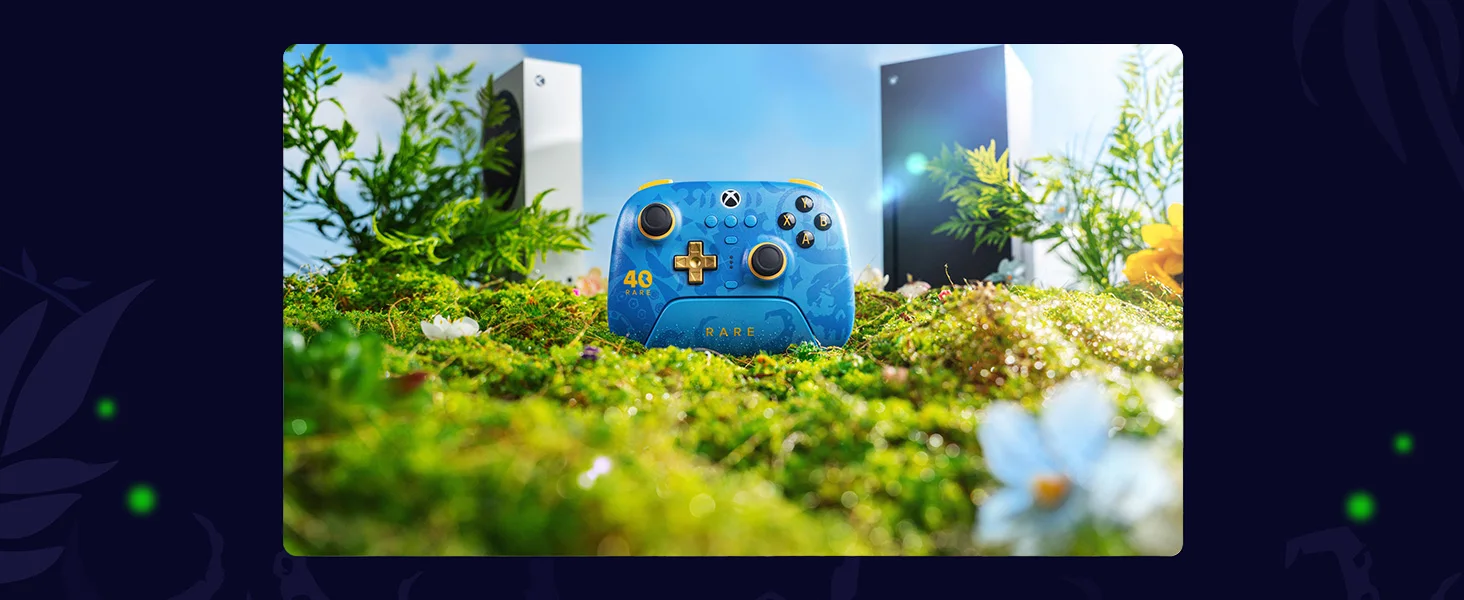 8BitDo Ultimate 3-Modus Kabelloser Gaming-Controller - Seltener 40. Jubiläums-Controller für Xbox Series X | S, iOS, Android PC-Gamepad – Detail 6