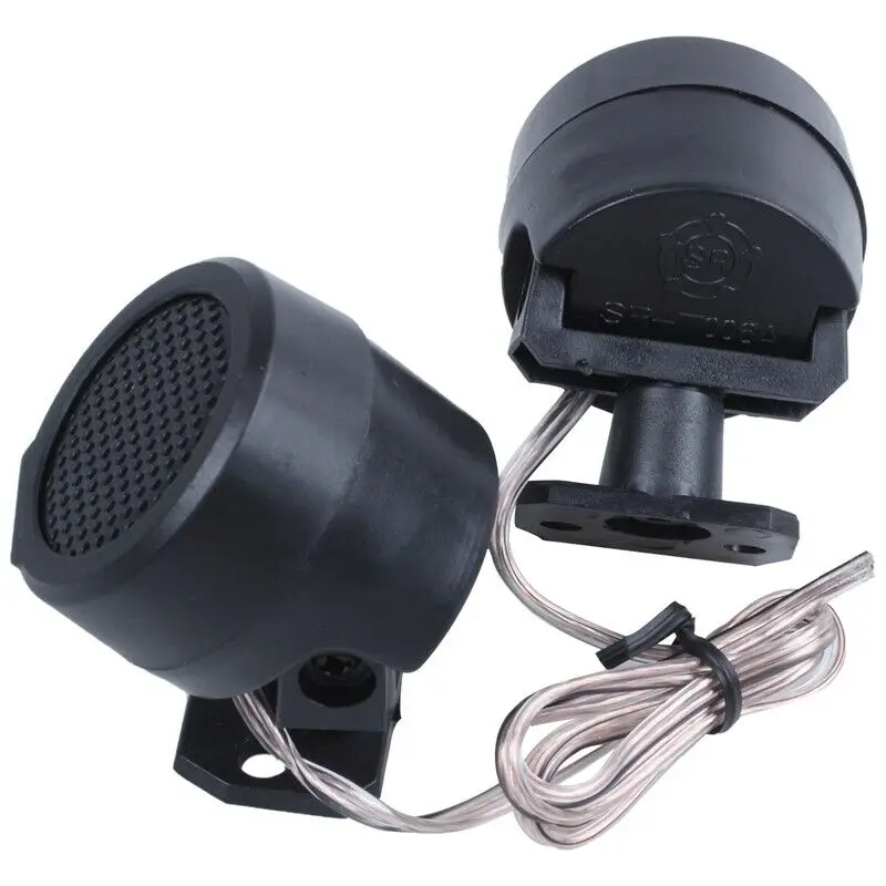 2Pcs TP-006A 500w Tweeter Speakers 12V Mini Dome Loudspeakers High Efficiency Stereo Speaker for Car Audio System Accessories