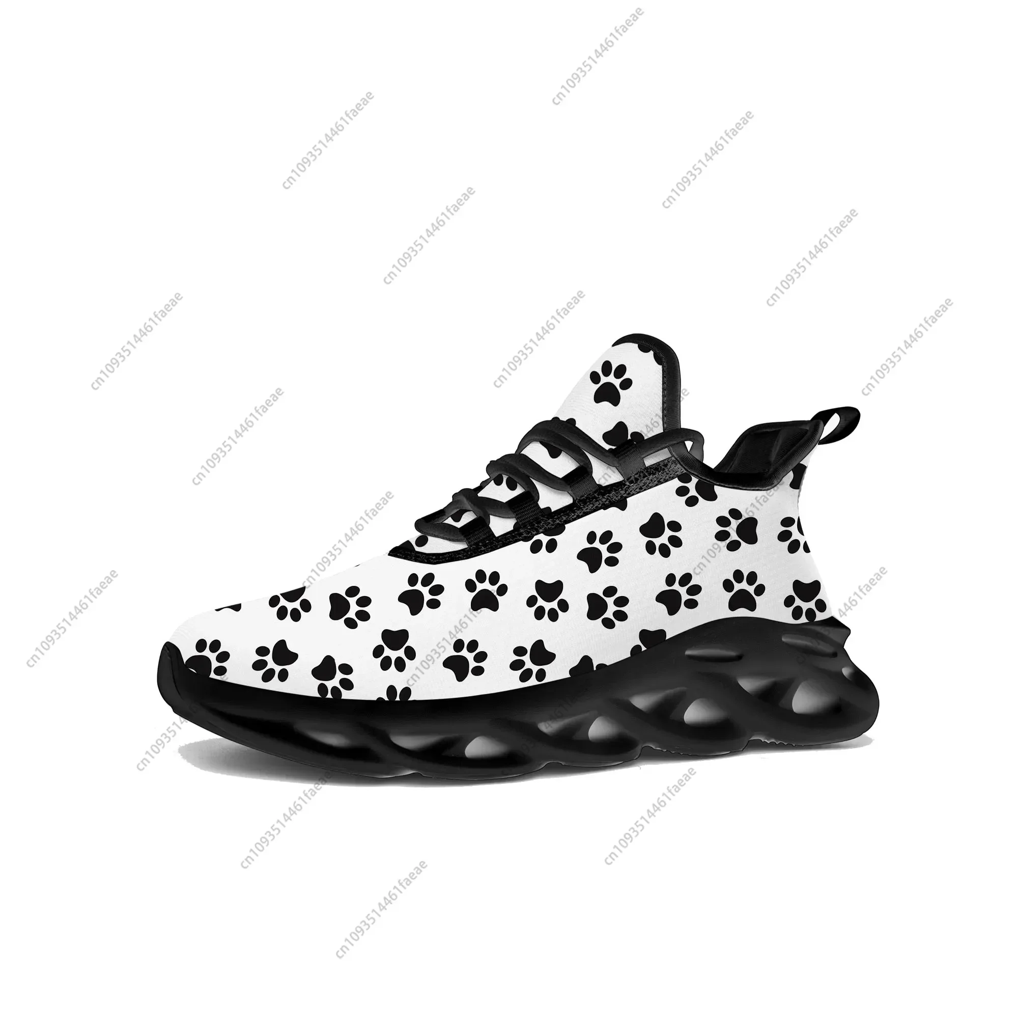 Animal Paw Print petpaw pet dog cat Flats Sneakers Mens Womens Sports Running Shoes High Custom DIY Sneaker customization Shoes