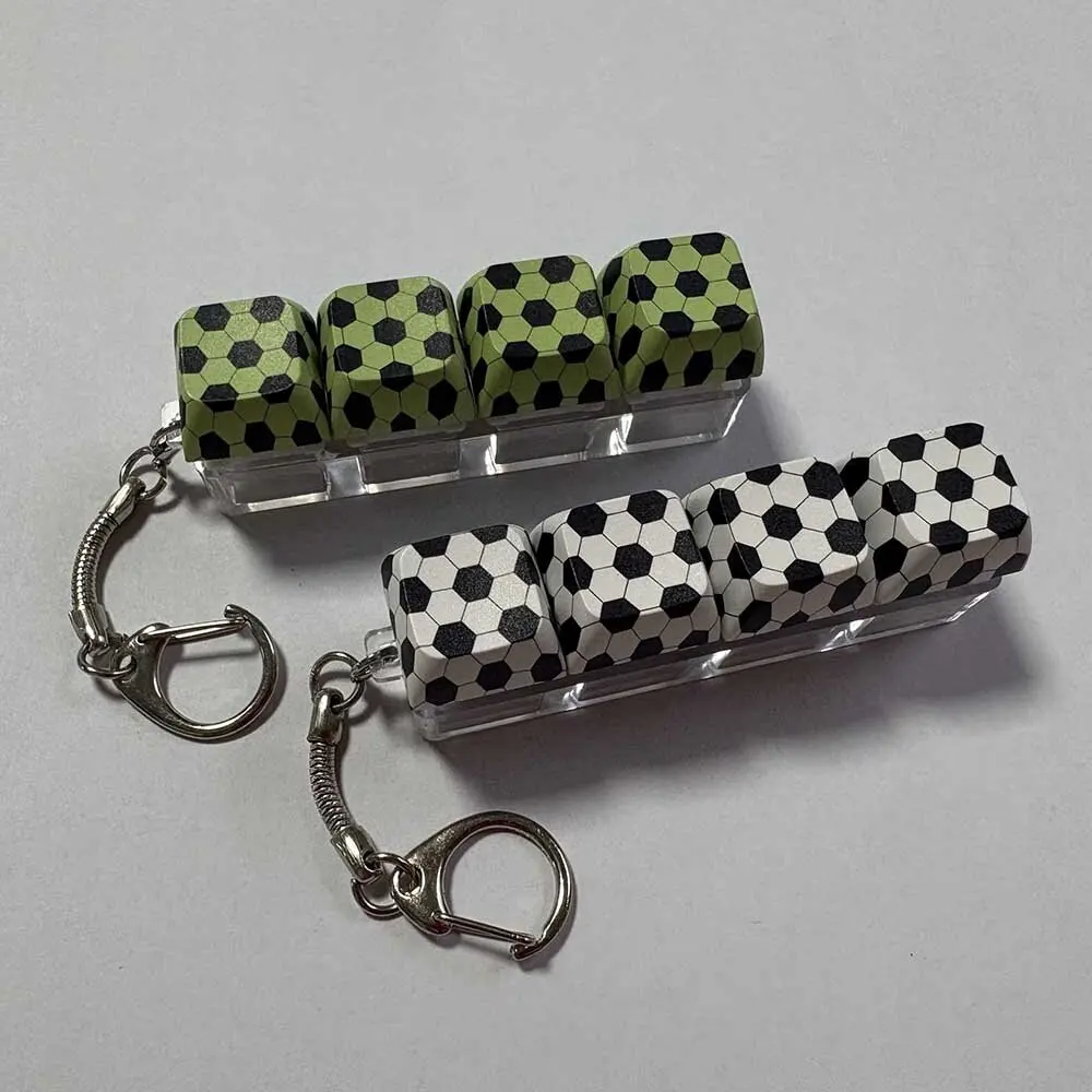 Keychain Key Ring Pendant Mobile Phone Backpack Pendant Desktop Accessories Fingertip Office Decompression Press Tools