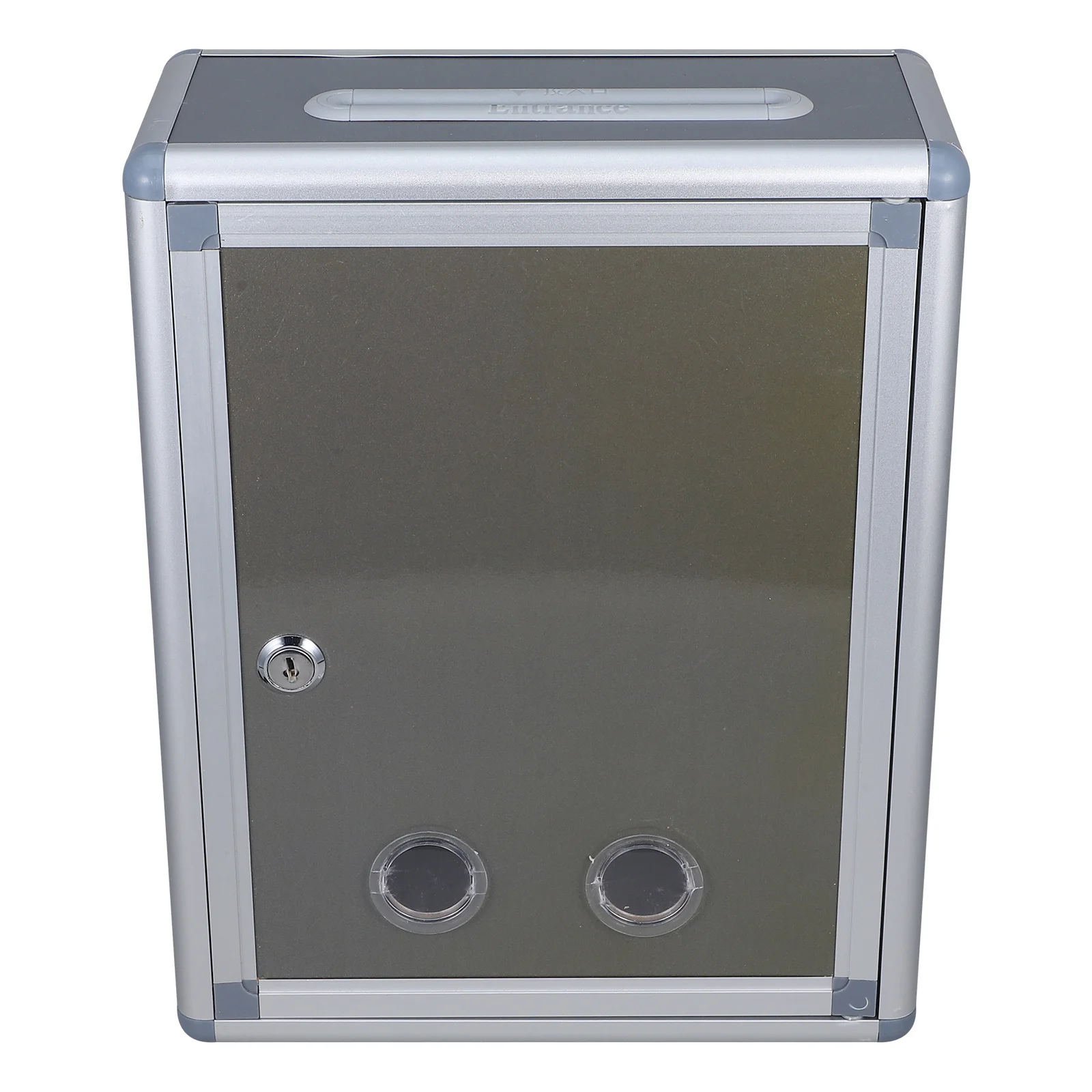 ロック可能な提案箱 壁掛け郵便受け ステンレス鋼 アルミニウム合金 郵便受け 安全な機密情報保管