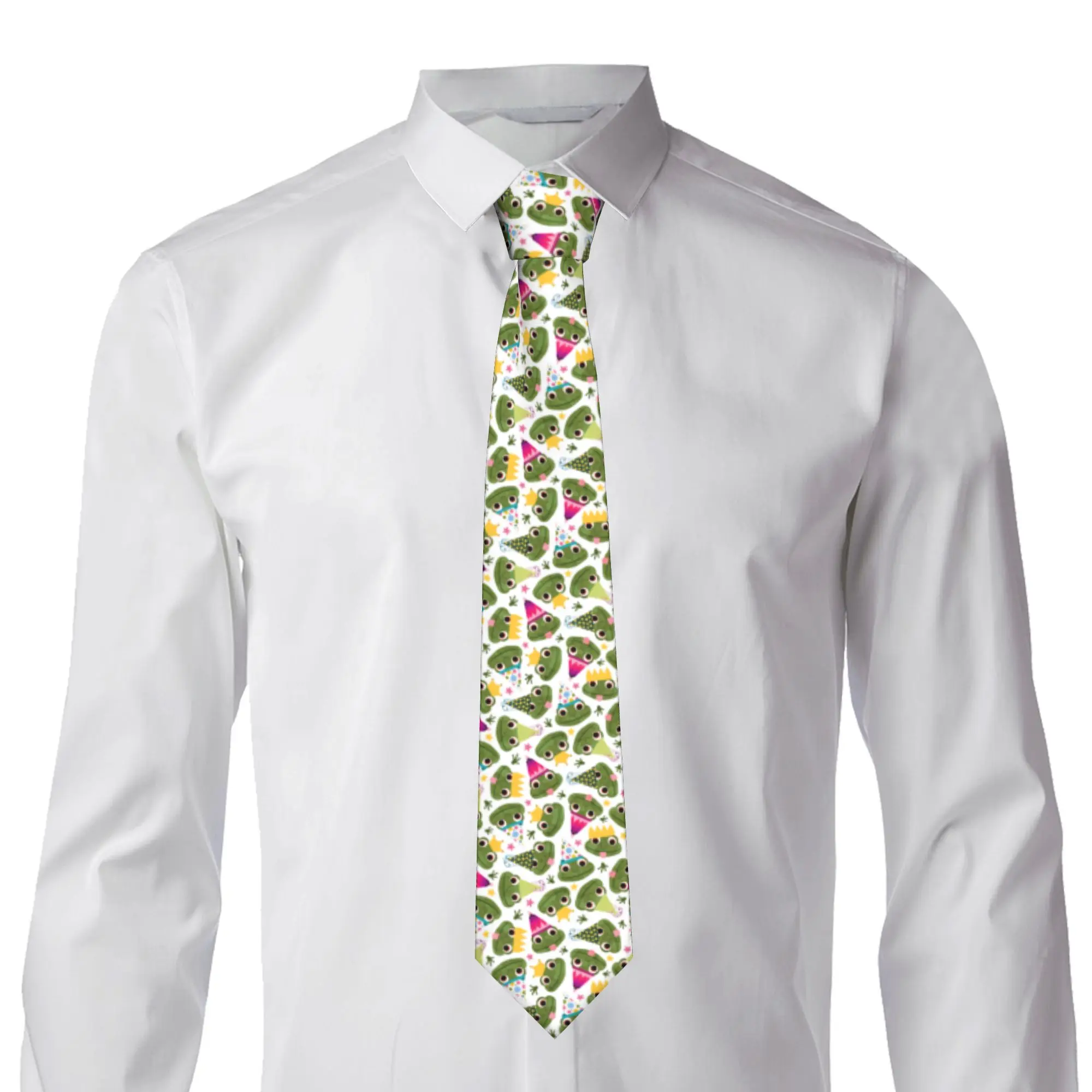 Classic Party Frog Frog  Animal Lover  Neck Ties for Party Mens  Neckties