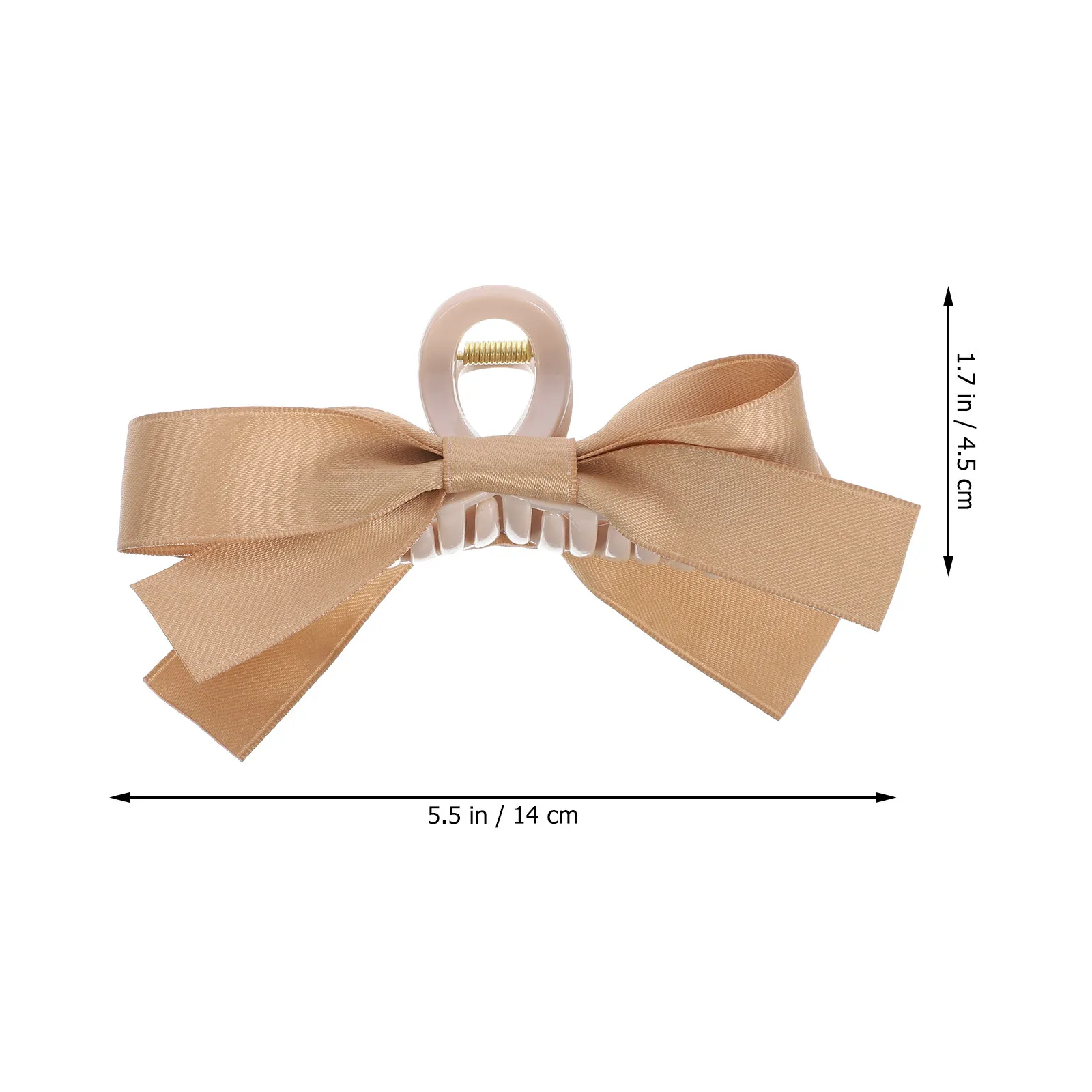 Large Bow Hair Claw Clips 3 Pack Decorative Jaw Clips for Women Girls Thick Thin Hair Makeup Shower Workout
