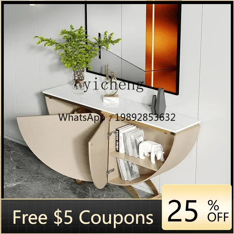 

minimalist entrance cabinet modern minimalist living room aisle entrance table marble entrance