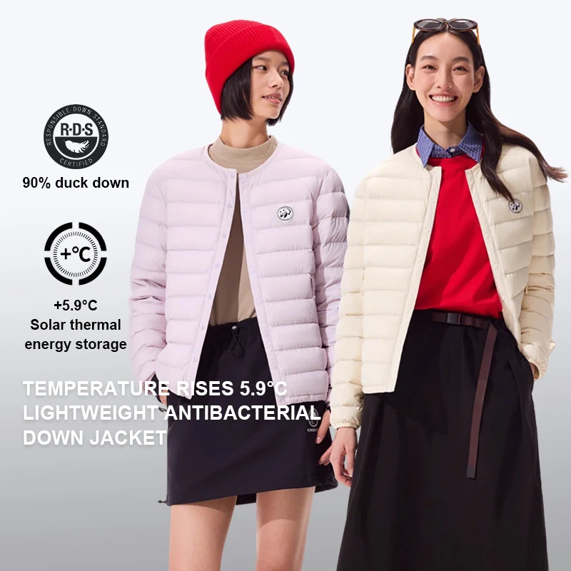 GOLDEN CAMEL Women's Down Jackets for Women Lightweight Fashionable Cold-resistant Warm Cotton Short Coat 2025 Autumn and Winter
