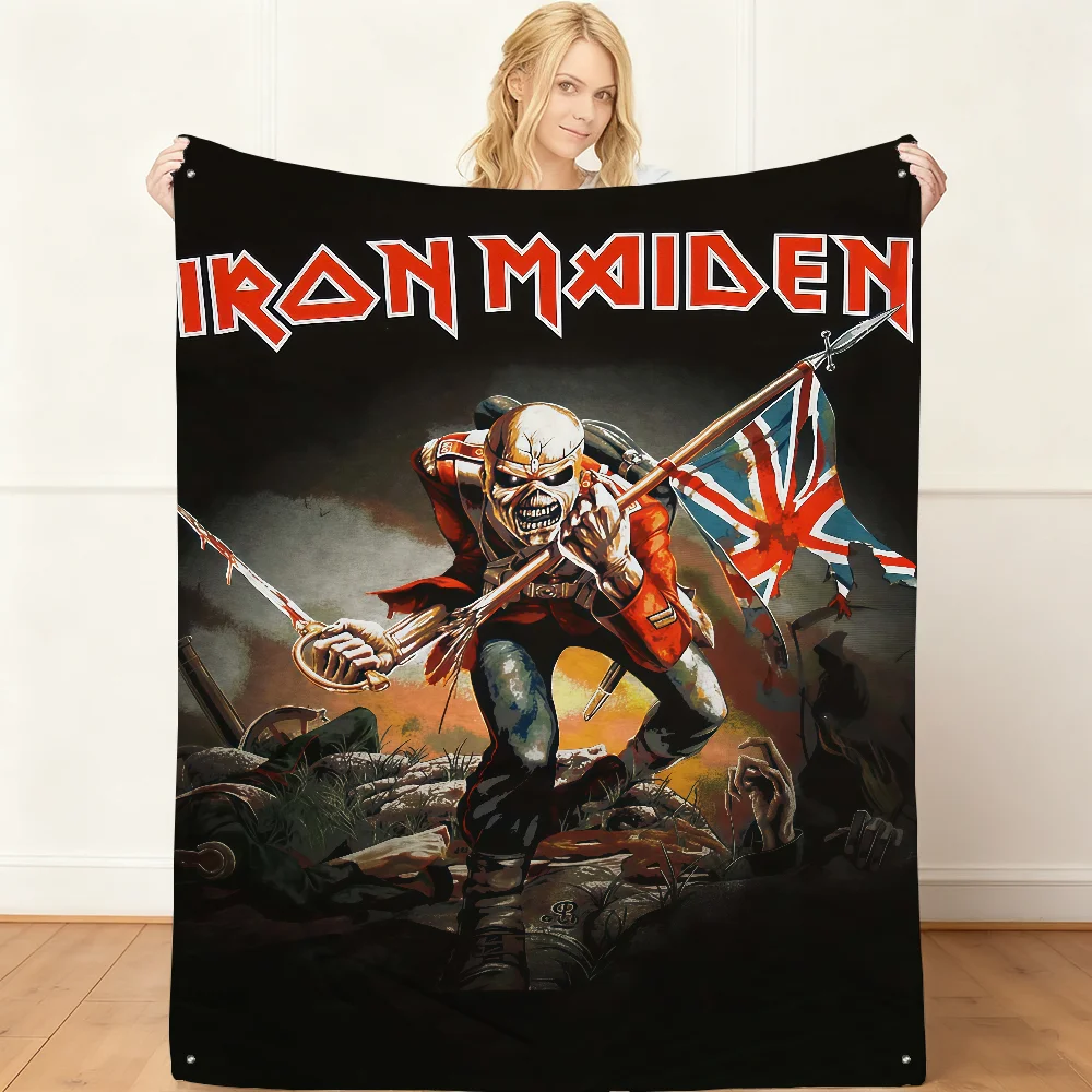 علم روك تزيين I-I-ron في الهواء الطلق نزهة حفلة موضة الفن زينة معلقة M-Mai-D-den الفرقة حفلة المنزل #1