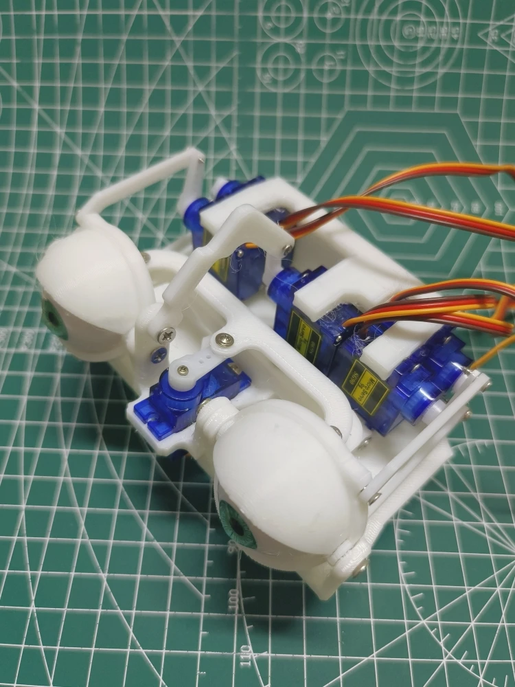 Arduino Bionic Eye قابل للبرمجة محاكاة صانع العين مشروع الميكانيكية المحمول روبوت ذكي مفتوح المصدر