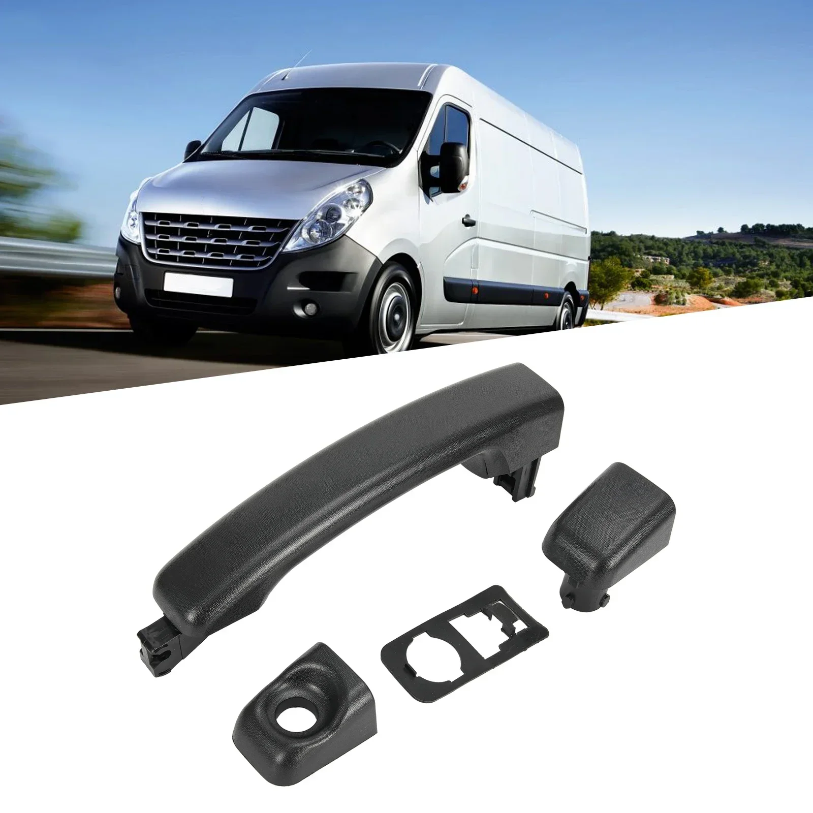 

1set Exterior Sliding Door Handle For Master For Vauxhall For Movano For Vauxhall For Nissan 2010-2016 #806073022R