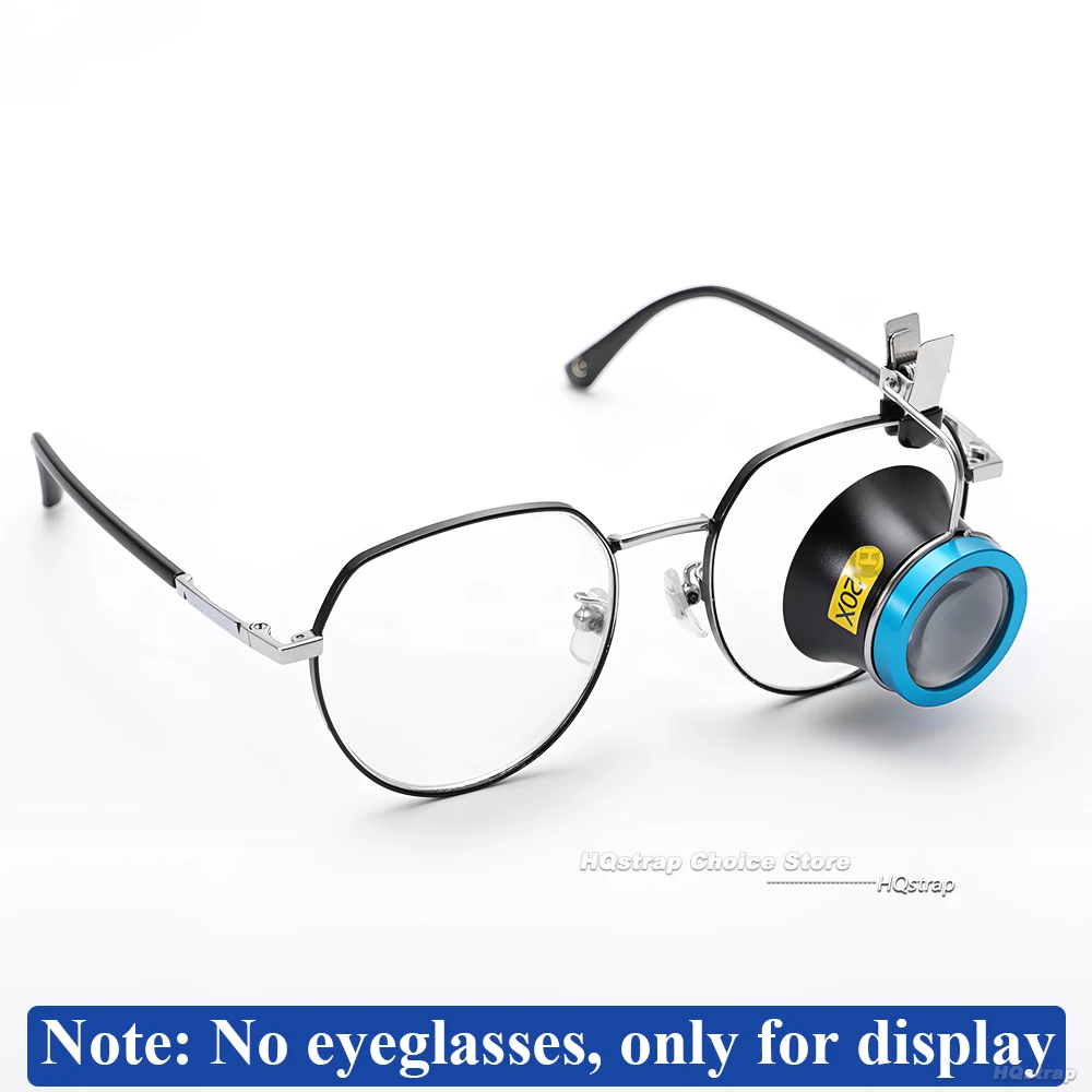 5X 10X 20X Brillen Lupe Clip-On Auge Lupe Vergrößerungs Objektiv Uhrmacher Reparatur Werkzeug Tragbare Okular Prozess Betrieb werkzeug