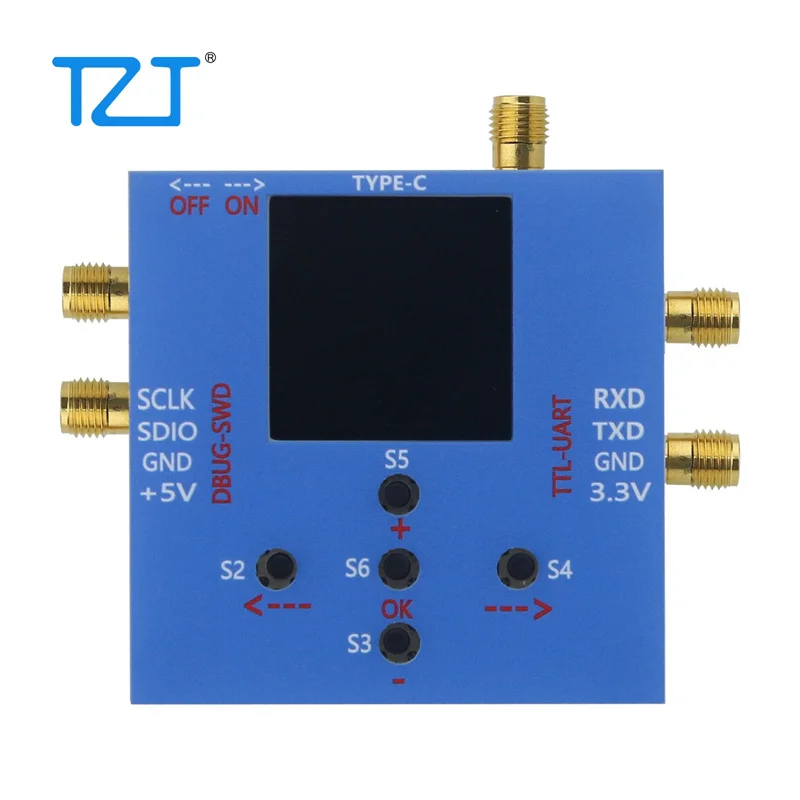 TZT ADF5355 V3 13.6GHz RF Signal Generator Core Board Supports Sweep Frequency + STM32 Control Board