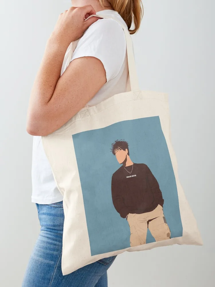

Noah Beck Tote Bag cloth bag woman tote bag canvas Reusable bags hand