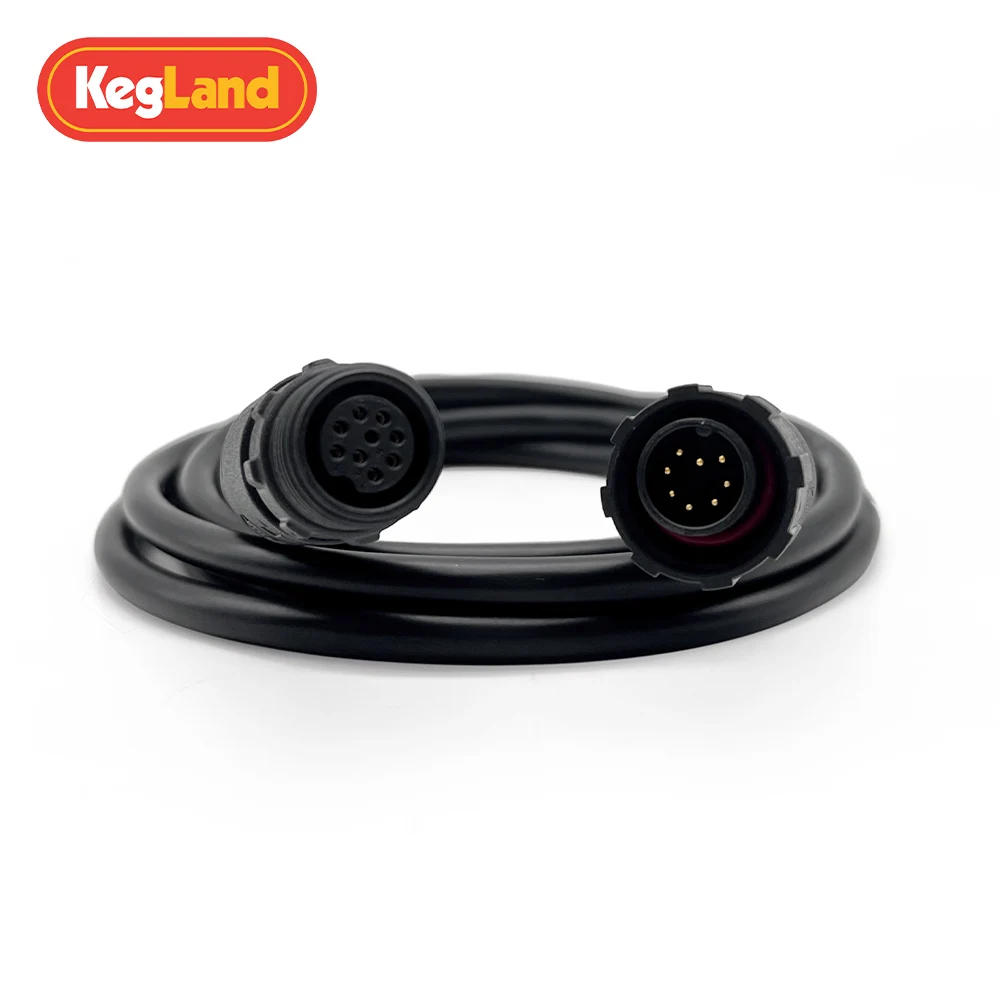 KegLand 1.5m Extension Cable Suit BrewZilla Gen 4 Screen (M16 - 8 Wire) Beer Home Brewing