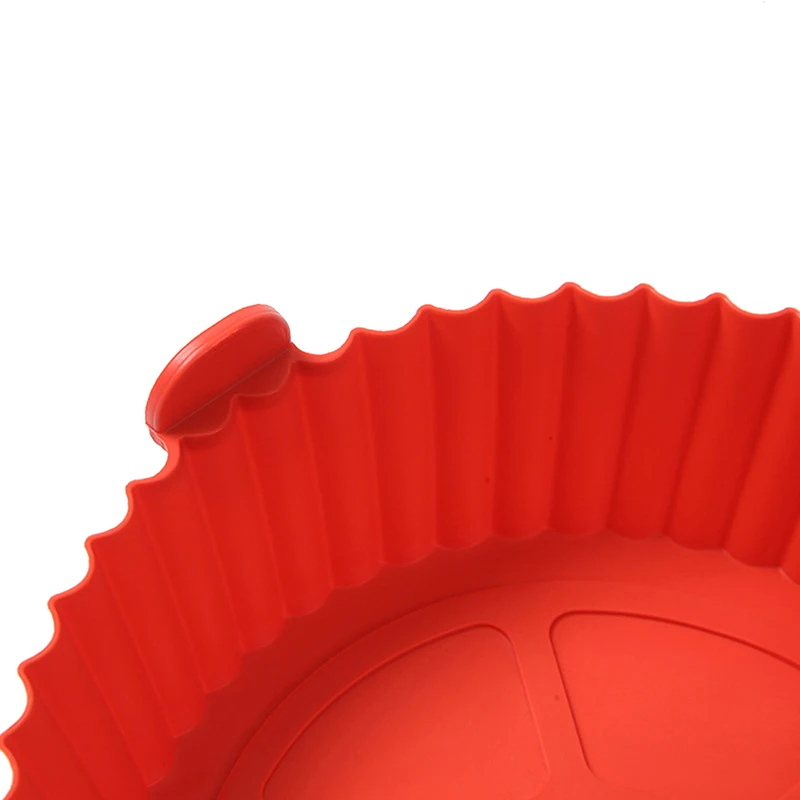 

Air Fryer Silicone Pot Air Fryer Tray Oven Baking Tray Fried Basket Mat Replacement Grill Pan Bakeware Pizza Pan