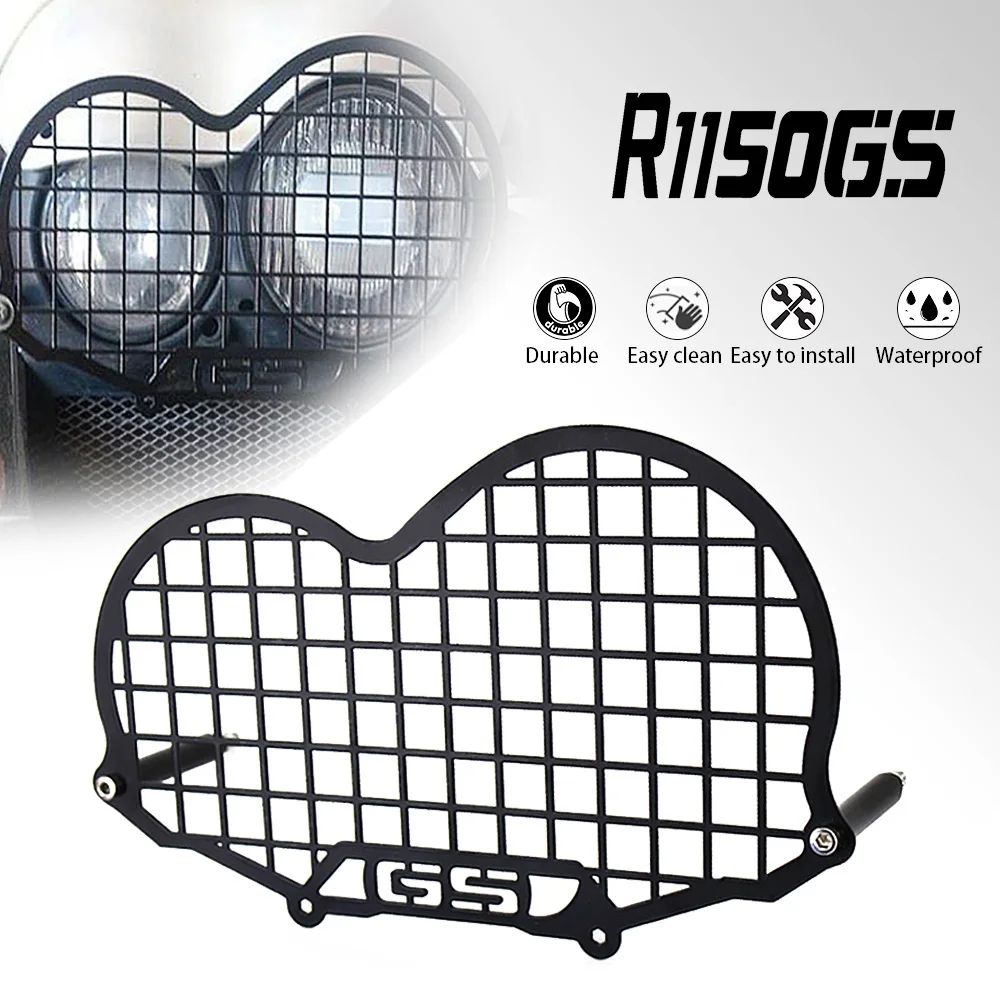 

FOR BMW R1150GS R1150GSA 1994-2004 03 Headlight Head Lamp Light Grille Guard Cover Protector R 1150 GS R 1150 GSA r 1150 GS GSA