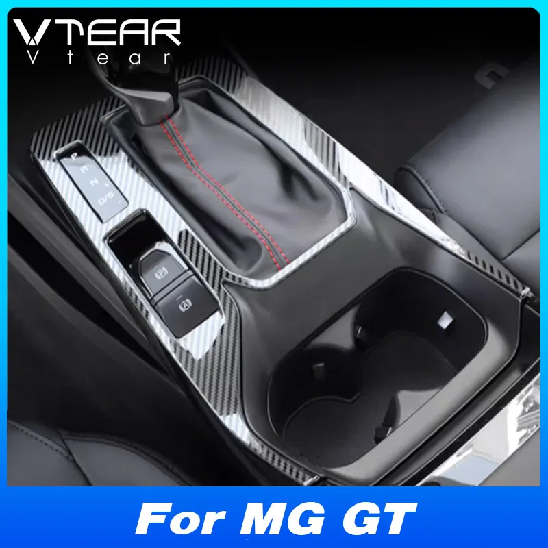 

Аксессуары для MG GT 2023 2024, автомобильная центральная консоль, коробка переключения передач, панель, накладка, наклейка, интерьерные молдинги, детали для модификации