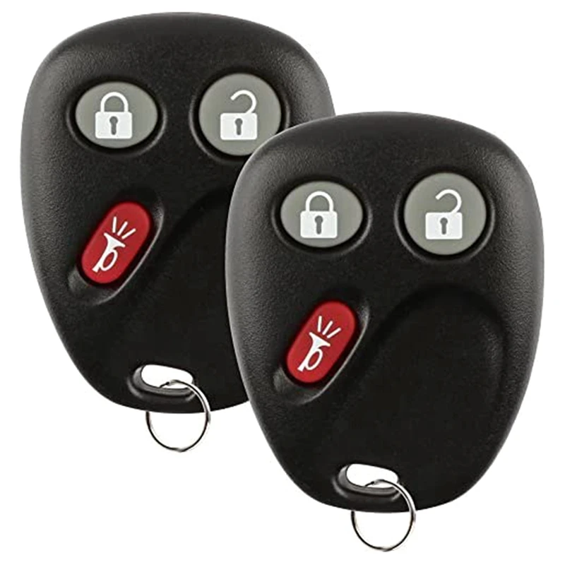 

Replacement Key Fob Car Keyless Entry Remote For Yukon Tahoe Suburban Silverado Sierra Avalanche Escalade LHJ011(2 Pack)