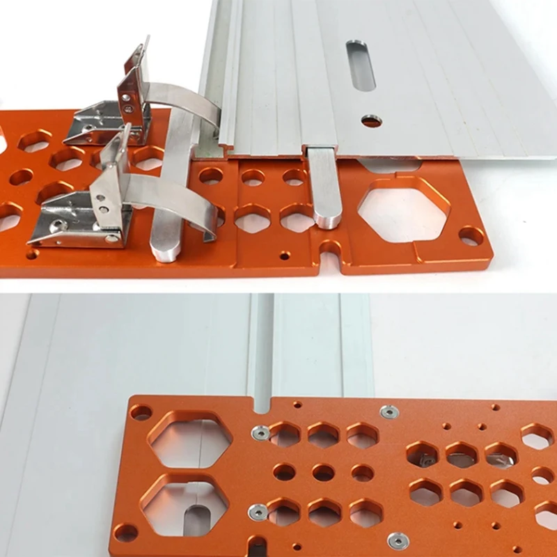 90-Degree Square Right-Angle Guide Rail 340MM Electric Circular Saw Rail Aluminum Alloy Carpenter Angle Tool Durable