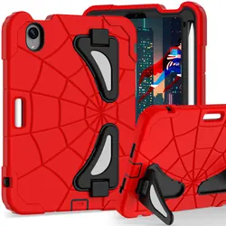 For iPad mini 7 2024 A17 Pro Case A2993/A2995/A2996 8.3 inch Tablet cover Silicone +PC For iPad mini 6 A2567/A2568/A2569 spider