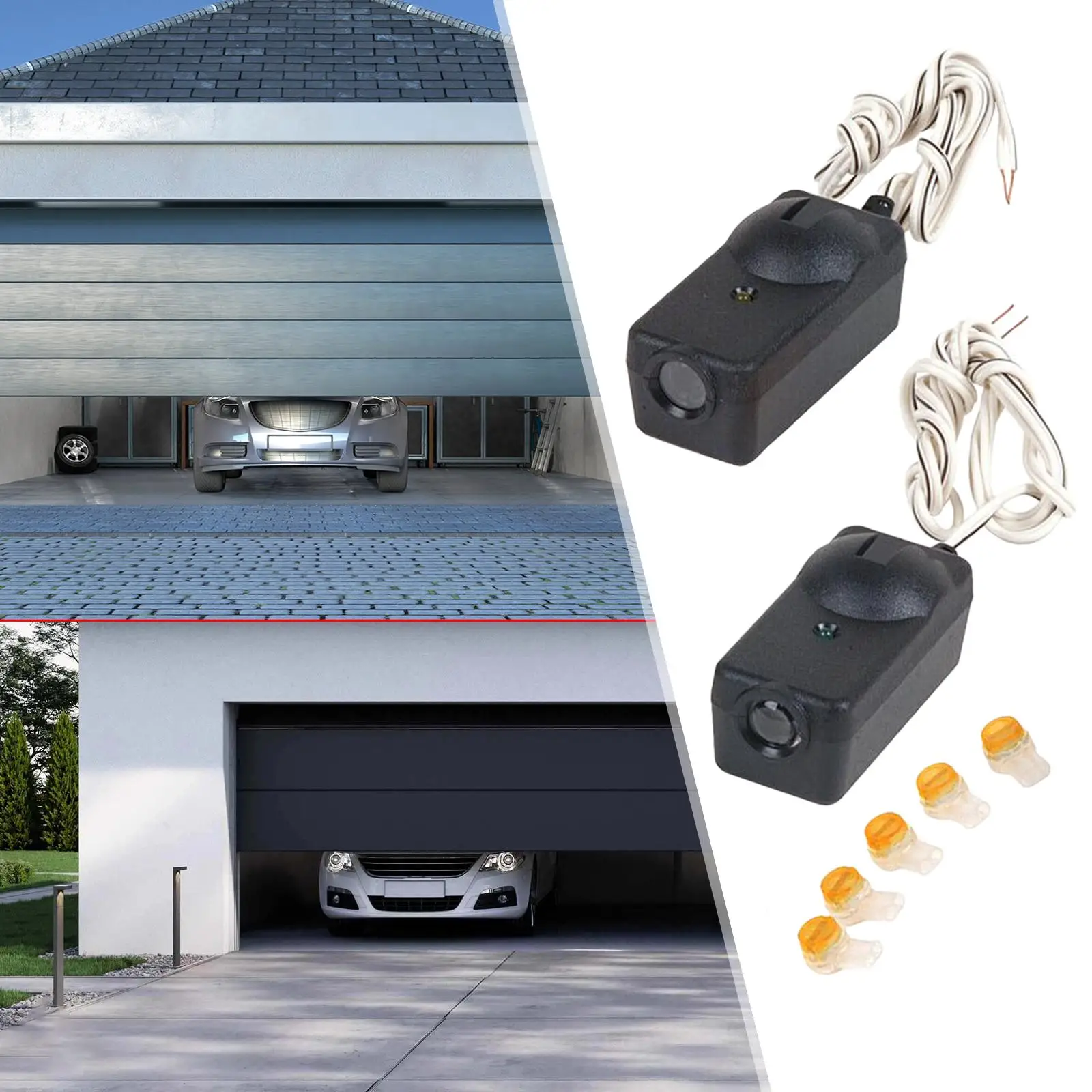 ชุดเซ็นเซอร์โรงรถสําหรับ 41A5034 ชุดเซ็นเซอร์ประตูโรงรถ เซ็นเซอร์ลําแสงตา