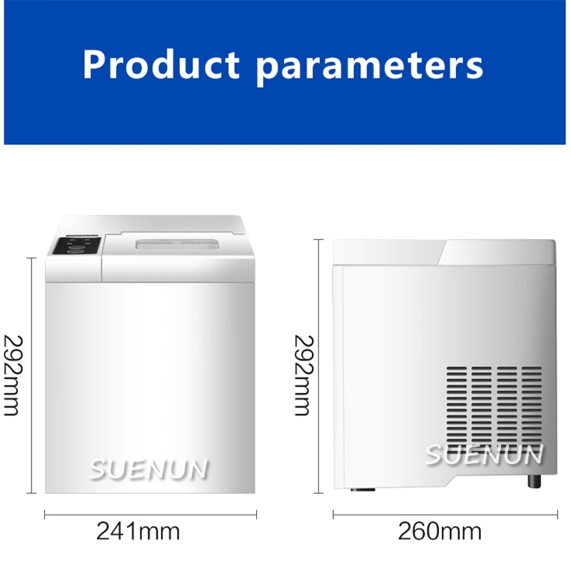 15KG/24H elektryczny kostkarka do lodu kula cylindryczny domu kostki lodu maszyna do robienia blatu do handlowa mały do sklepów z herbatą 220V