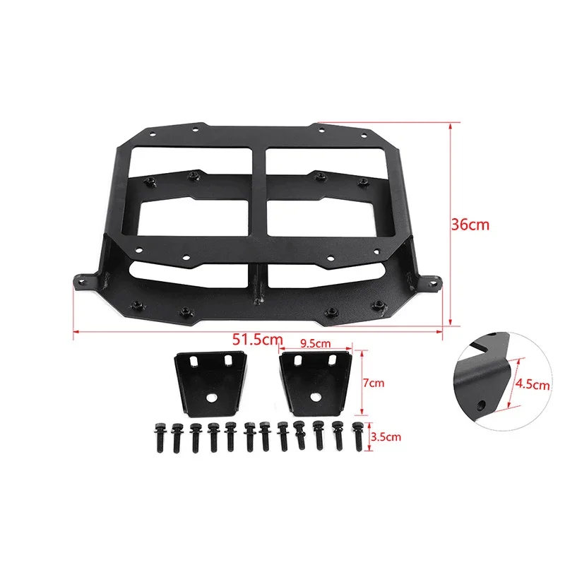 Car Spare Tire Mounting Kit Holder Bracket Heightening Parts for Jeep Wrangler JL 2018-2021 2022 2023 Car Exterior Accessories